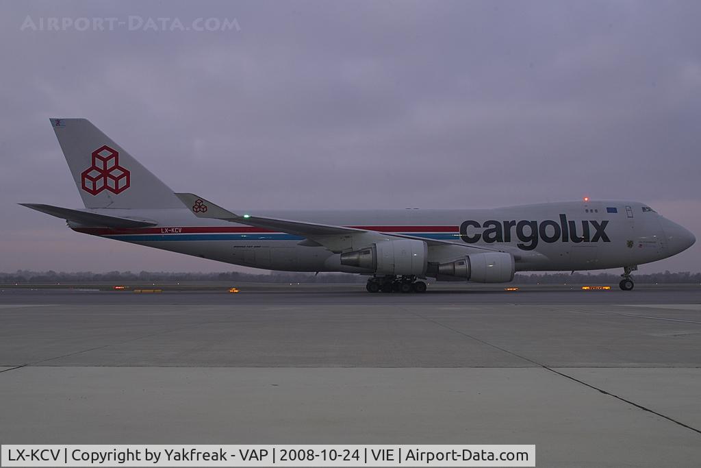 LX-KCV, 1997 Boeing 747-4R7F/SCD C/N 25868, Cargolux Boeing 747-400