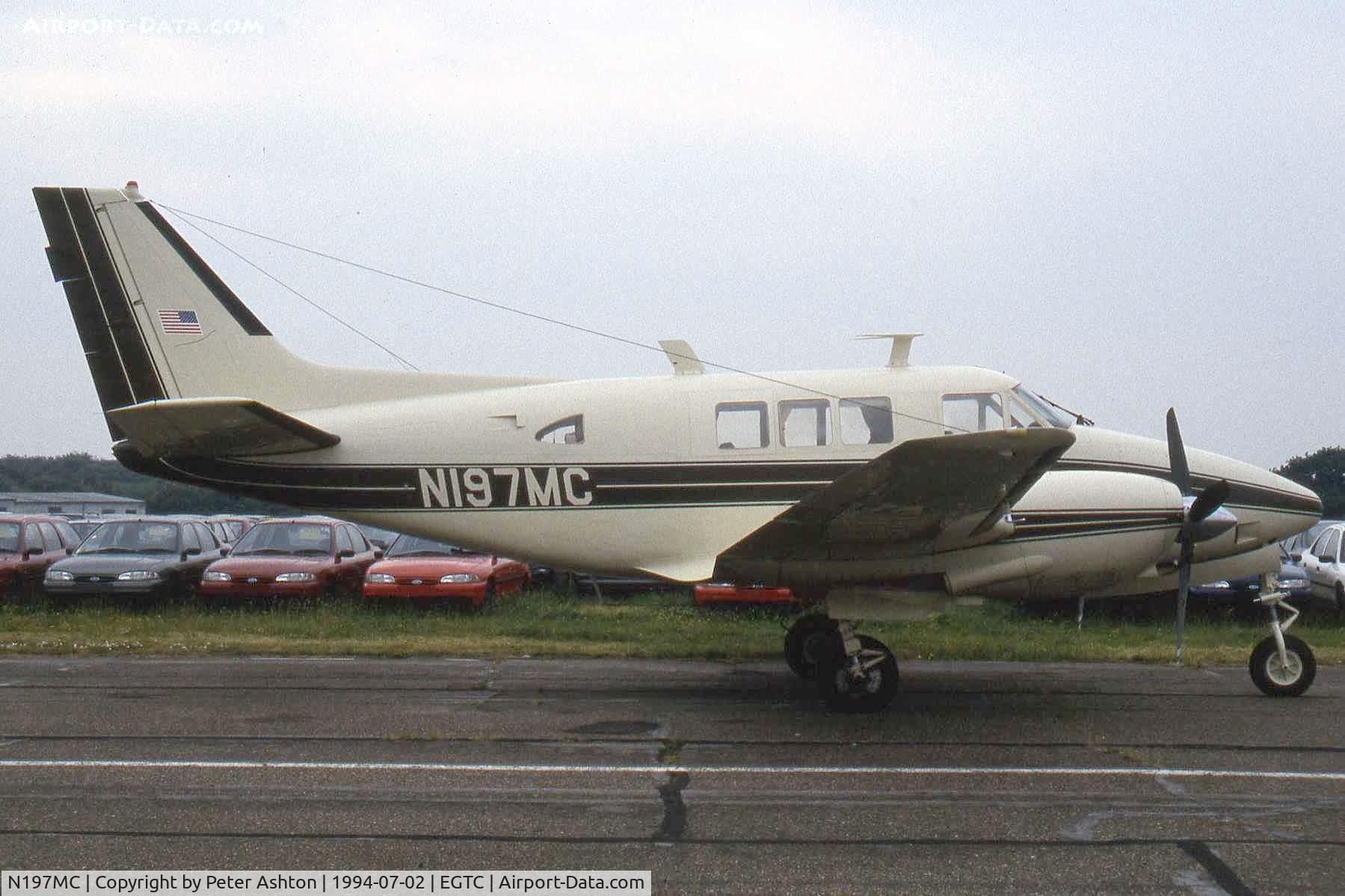 N197MC, 1965 Beech 65-A80 C/N LD228, PFA Rally 1994