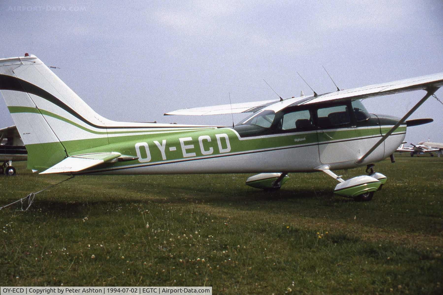 OY-ECD, Cessna 172M C/N 172-61536, Cessna F.172 Skyhawk 2. PFA Rally 1994