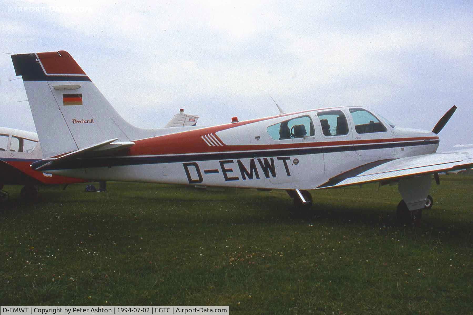 D-EMWT, Beech F33A Bonanza Bonanza C/N CE-1529, Beech F.33A. PFA Rally 1994