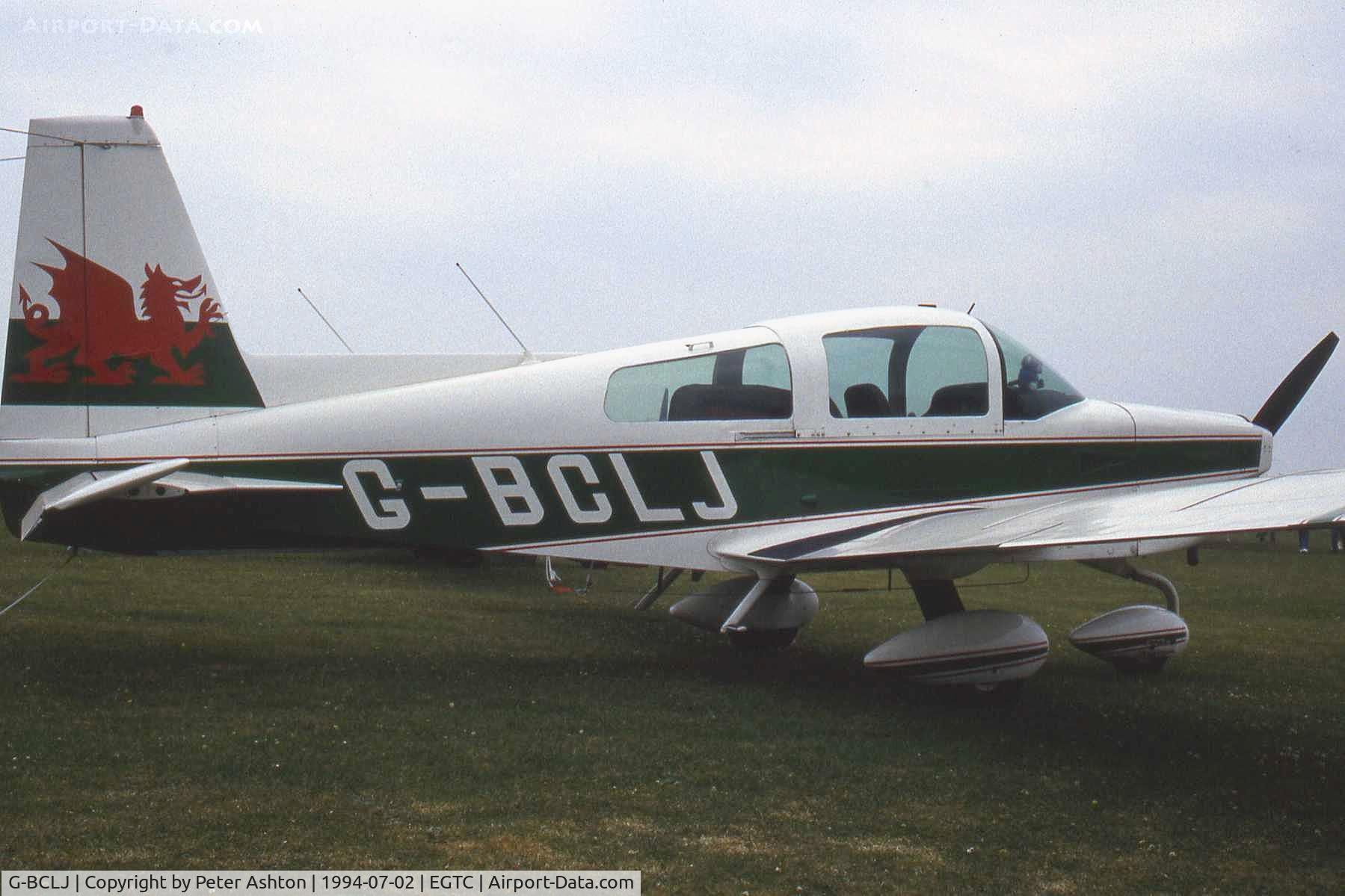 G-BCLJ, 1974 Grumman American AA-5 Traveler C/N AA5-0644, PFA Rally 1994