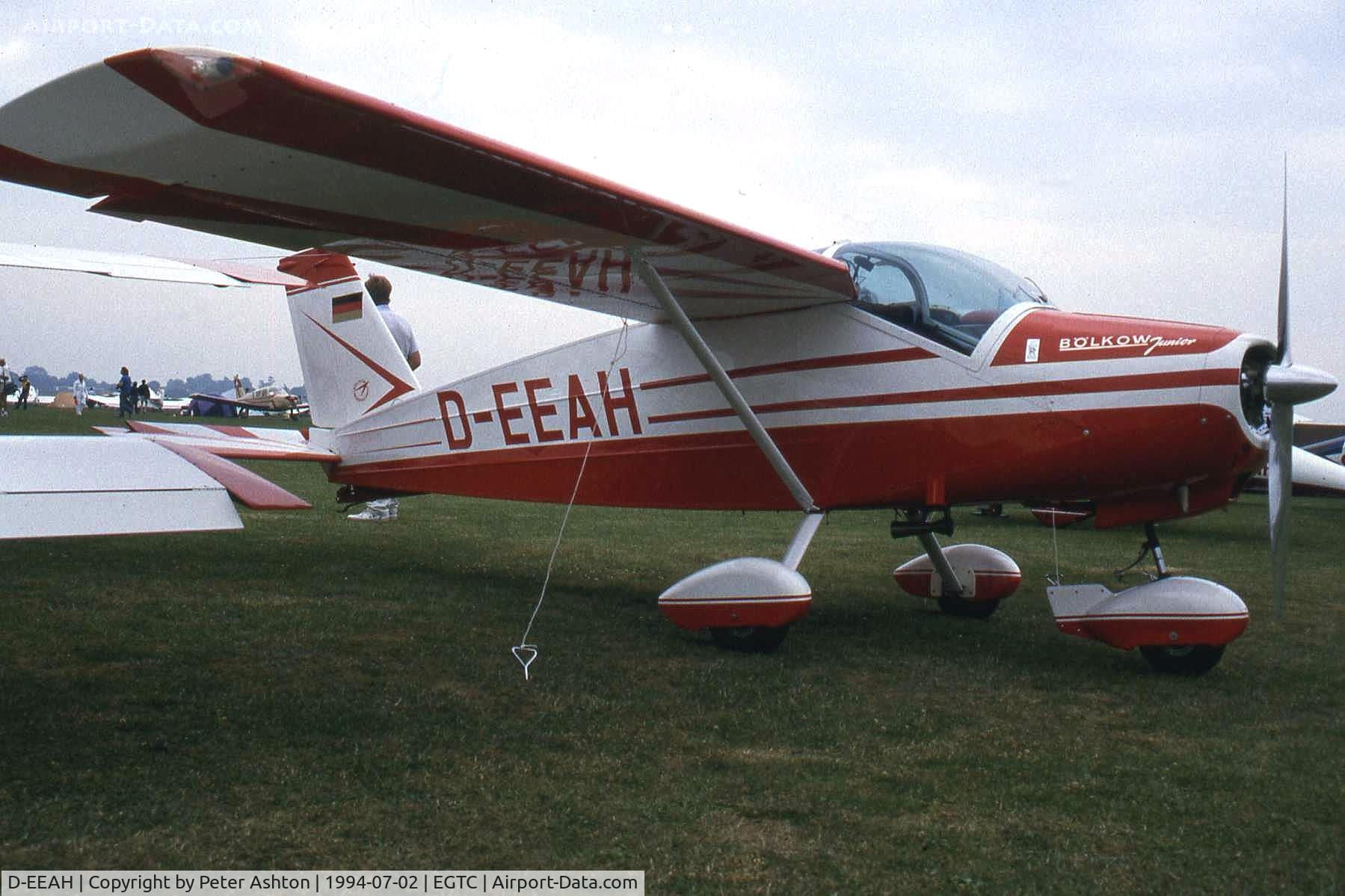D-EEAH, 1967 Bolkow Bo-208C Junior C/N 658, Bolkow Junior. PFA Rally 1994