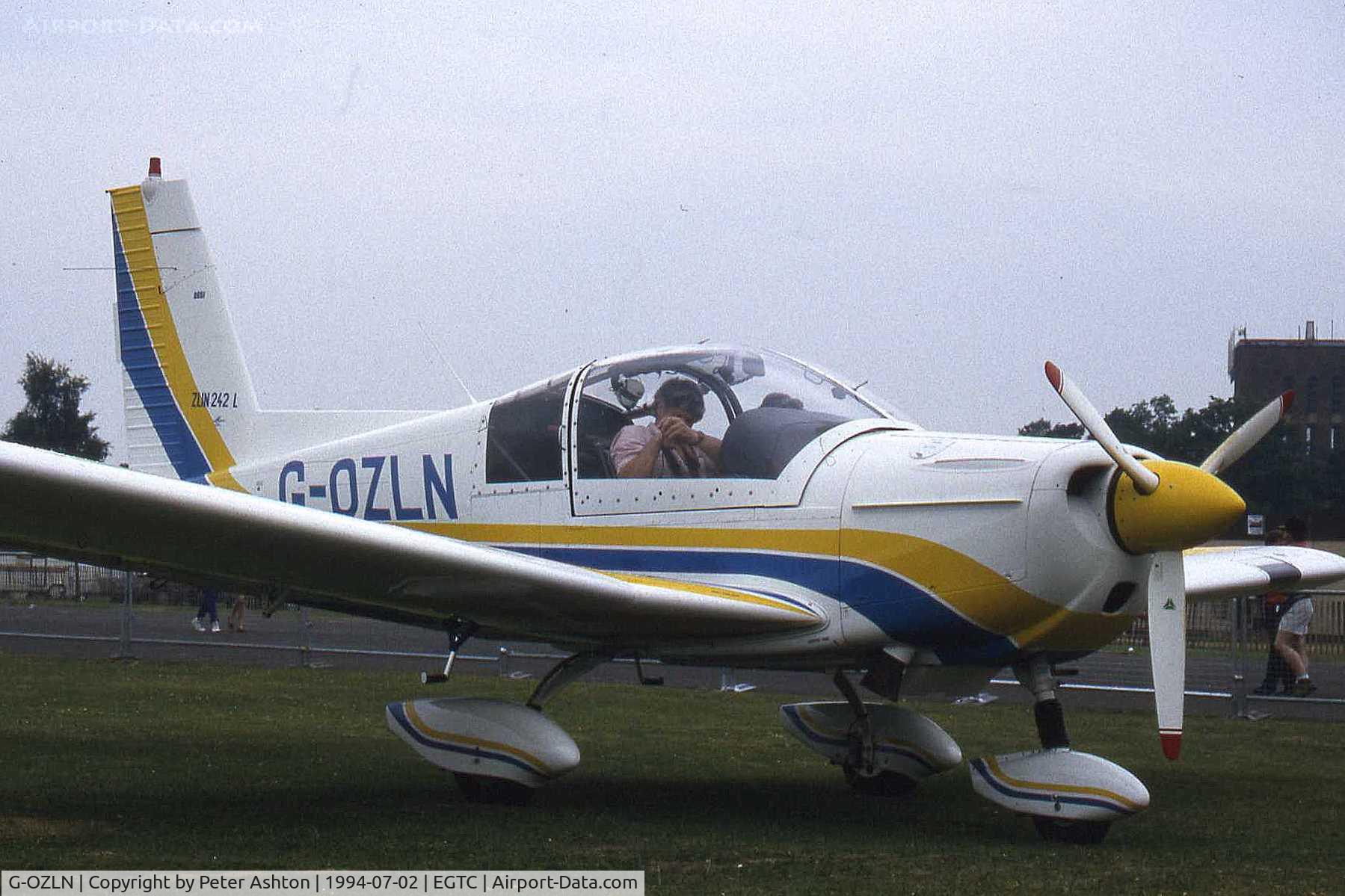 G-OZLN, 1992 Zlín Z-242L C/N 0651, PFA Rally 1994