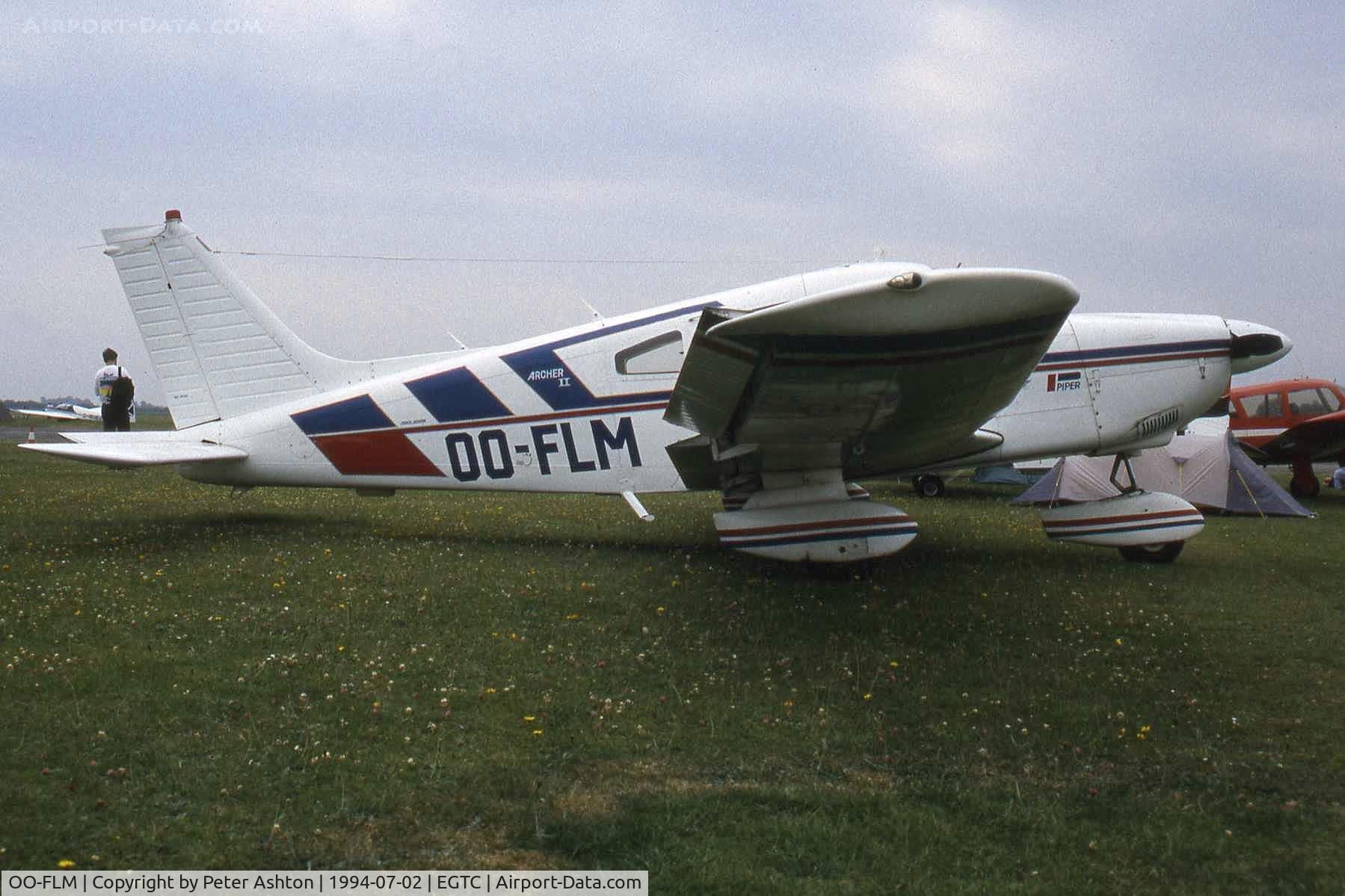 OO-FLM, 1979 Piper PA-28-181 Archer II C/N 28-7990544, PA-28-181 Cherokee Archer II. PFA Rally 1994