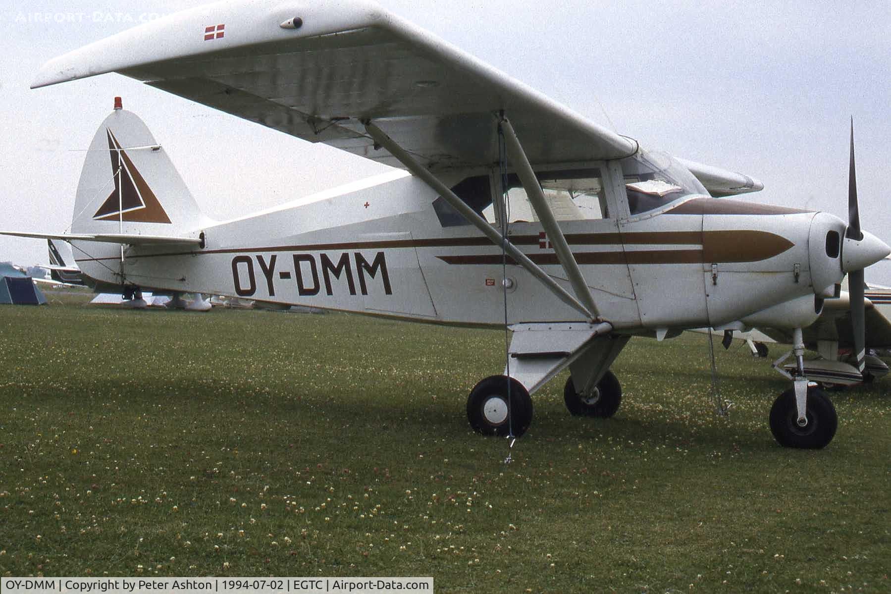 OY-DMM, 1958 Piper PA-22-150 Tri-Pacer C/N 22-5842, PFA Rally 1994