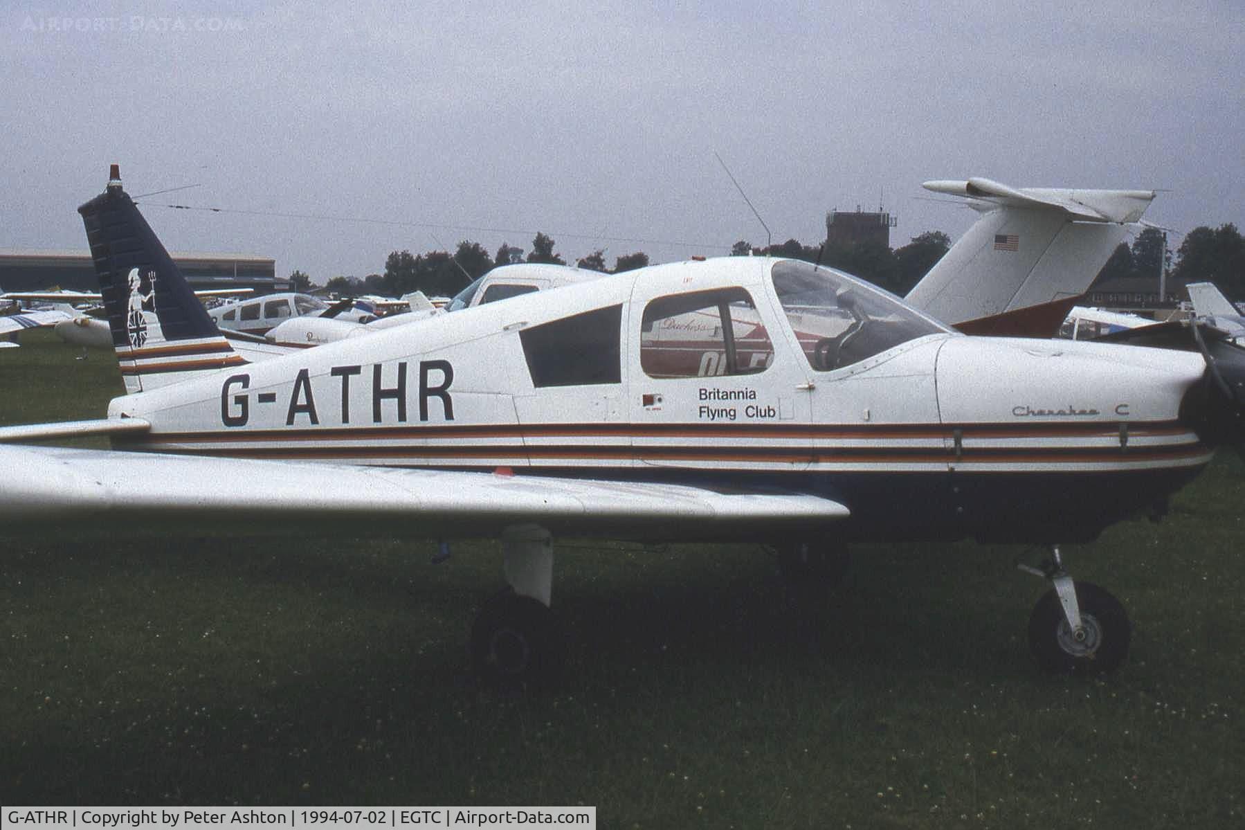 G-ATHR, 1965 Piper PA-28-180 Cherokee C C/N 28-2343, PFA Rally 1994