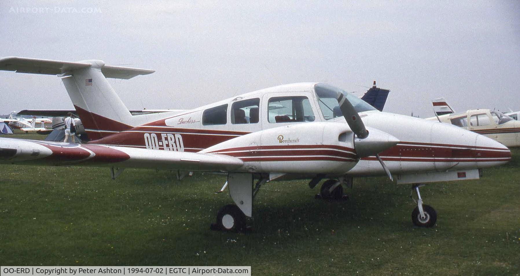 OO-ERD, Beech 76 Duchess C/N ME-374, Duchess (spelling correction!). PFA Rally 1994