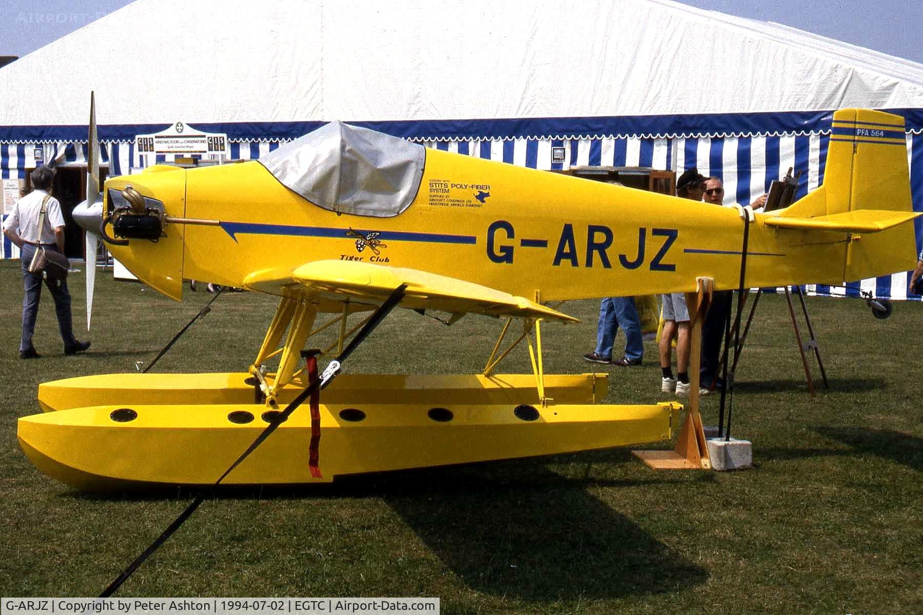 G-ARJZ, 1961 Rollason Druine D.31 Turbulent C/N PFA 564, PFA Rally 1994