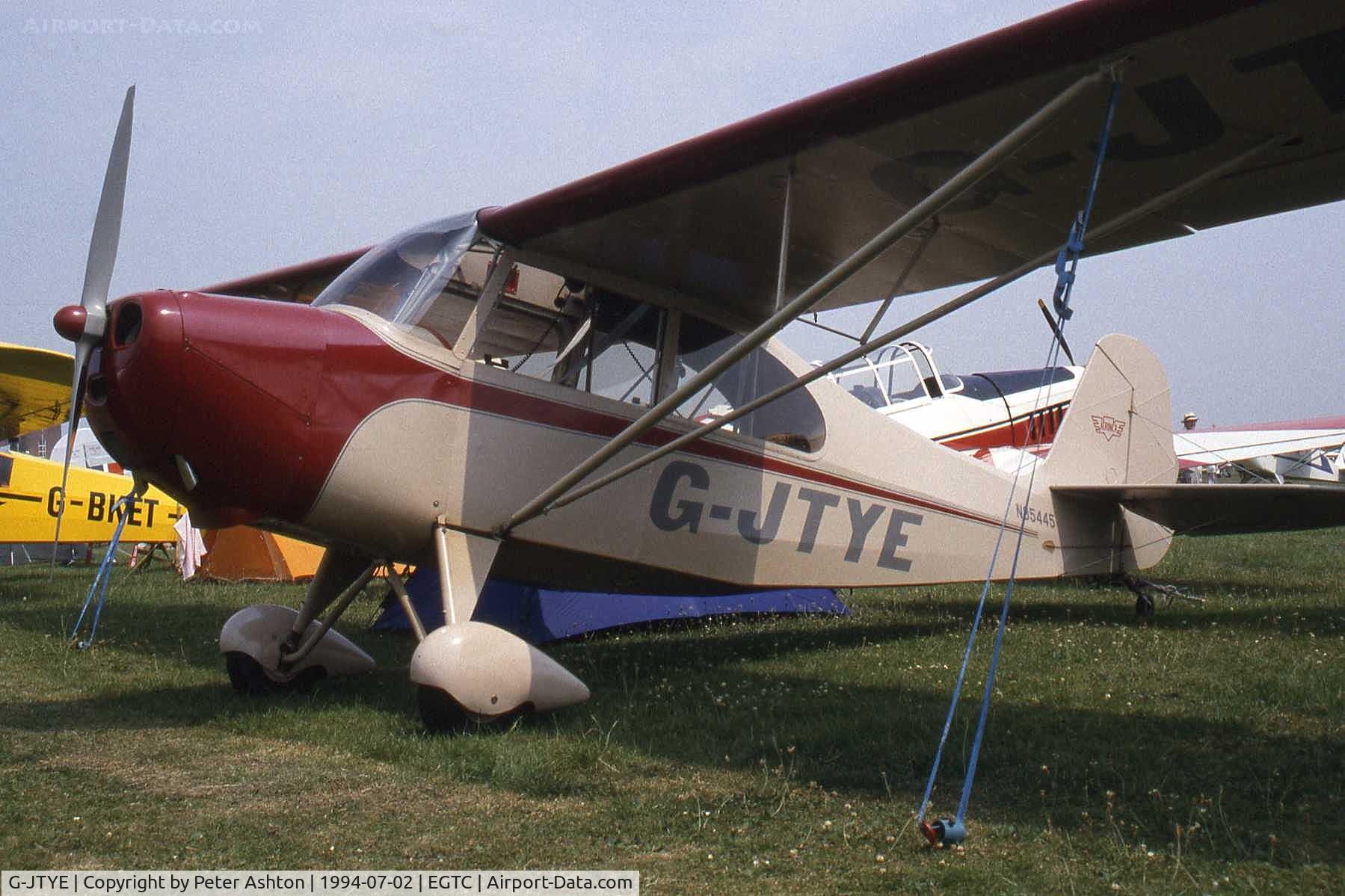 G-JTYE, 1946 Aeronca 7AC Champion C/N 7AC-4185, PFA Rally 1994