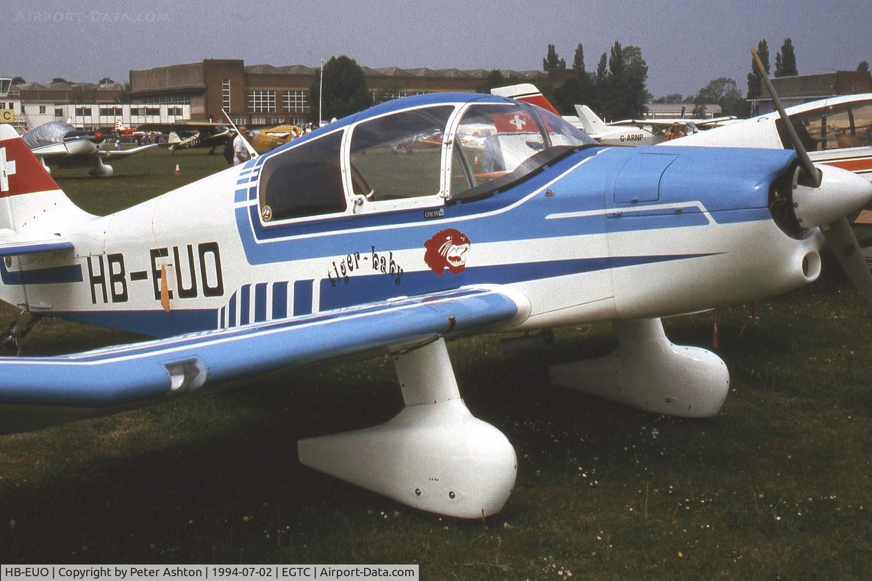 HB-EUO, 1965 Jodel DR-1050-M1 C/N 625, Jodel DR.1050M. PFA Rally 1994