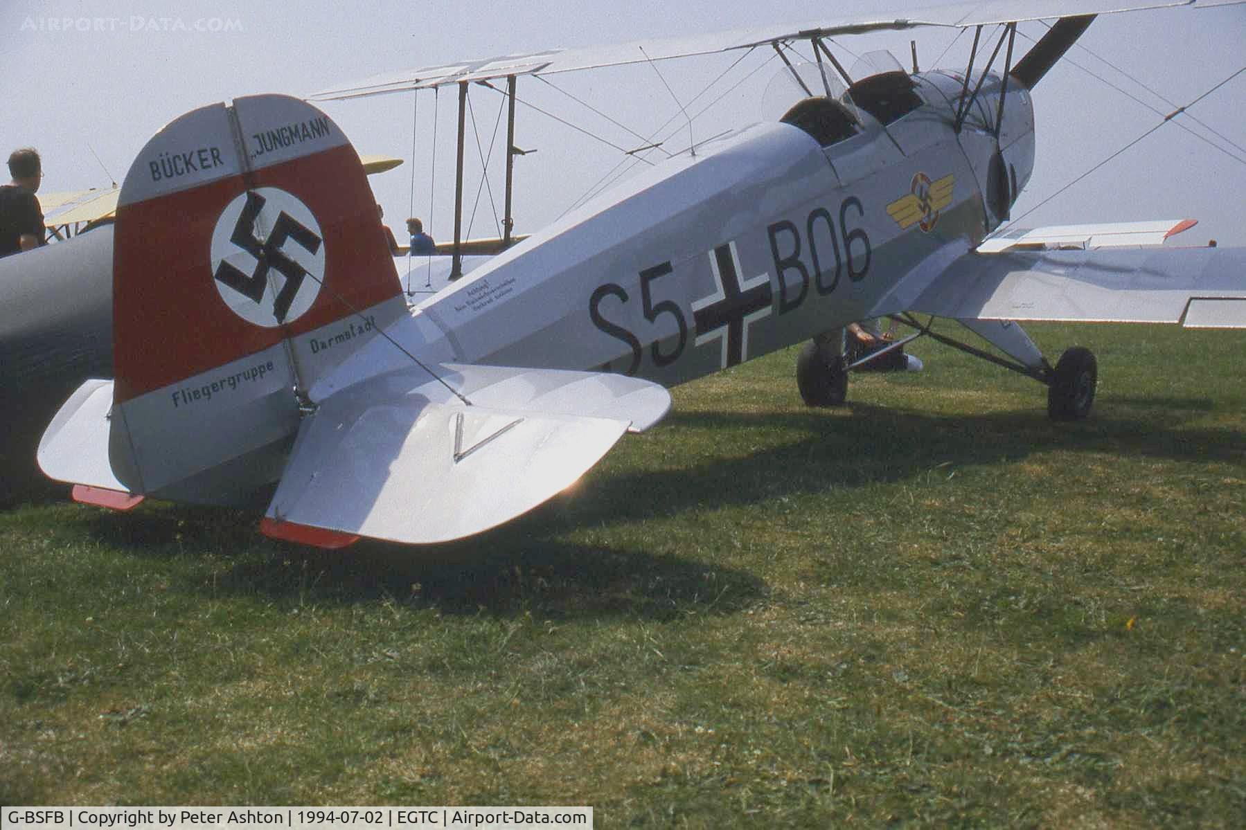 G-BSFB, 1954 CASA 1-131E Srs 2000 Jungmann C/N 2053, PFA Rally 1994