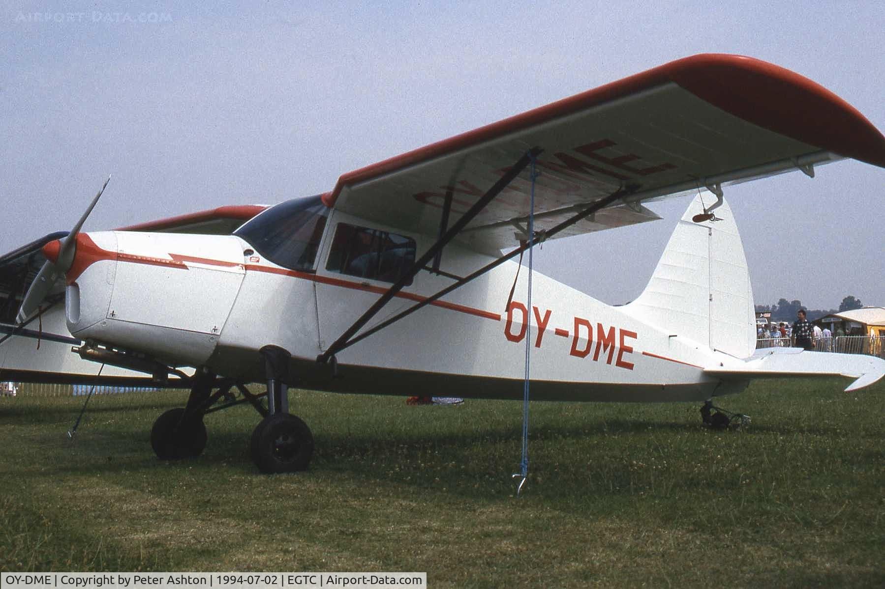 OY-DME, 1946 SAI KZ III C/N 67, PFA Rally 1994