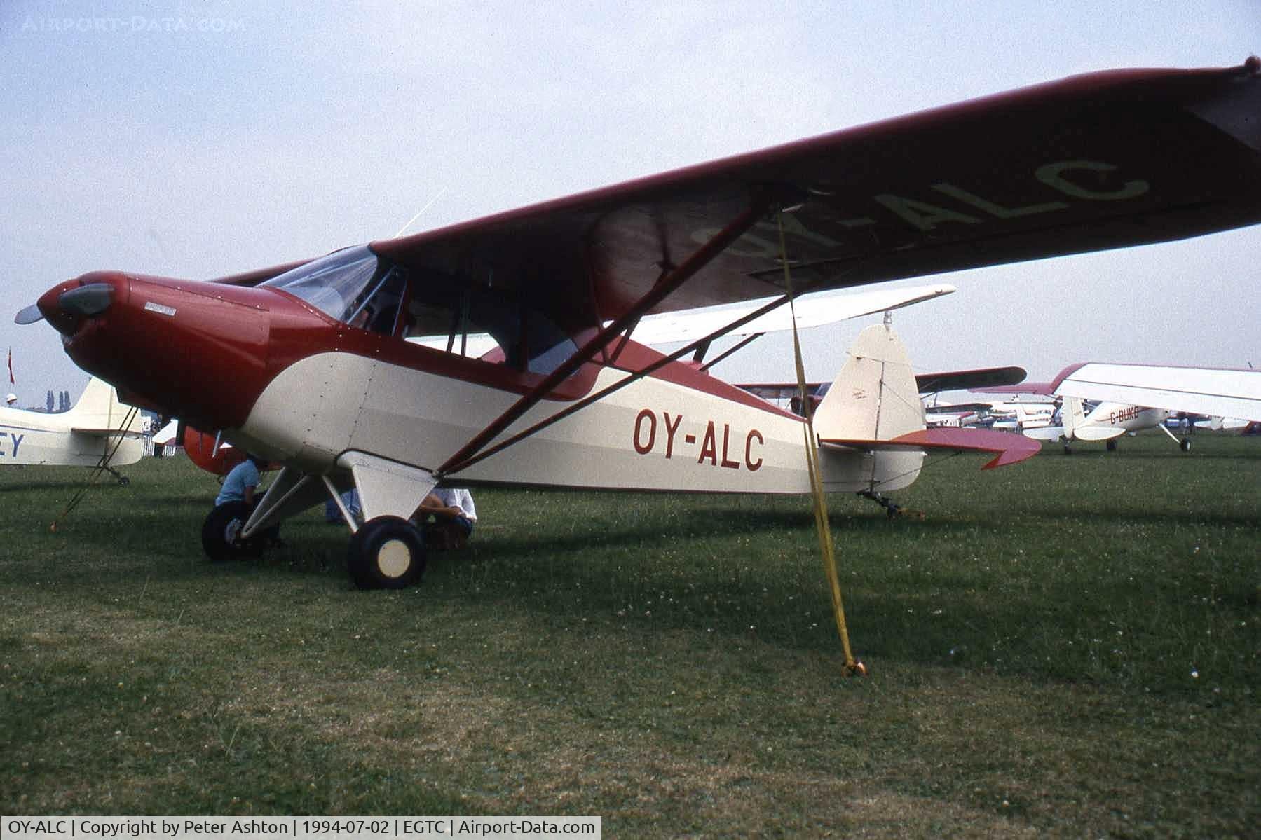 OY-ALC, 1947 Piper PA-12 Super Cruiser C/N 12-2838, PFA Rally 1994