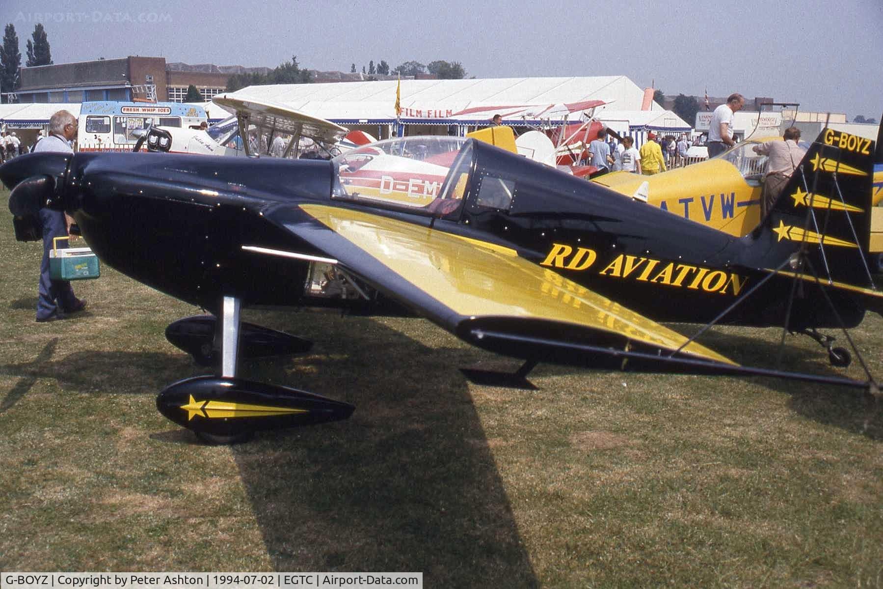 G-BOYZ, 1988 Stephens Akro Laser Z200 C/N 10, PFA Rally 1994