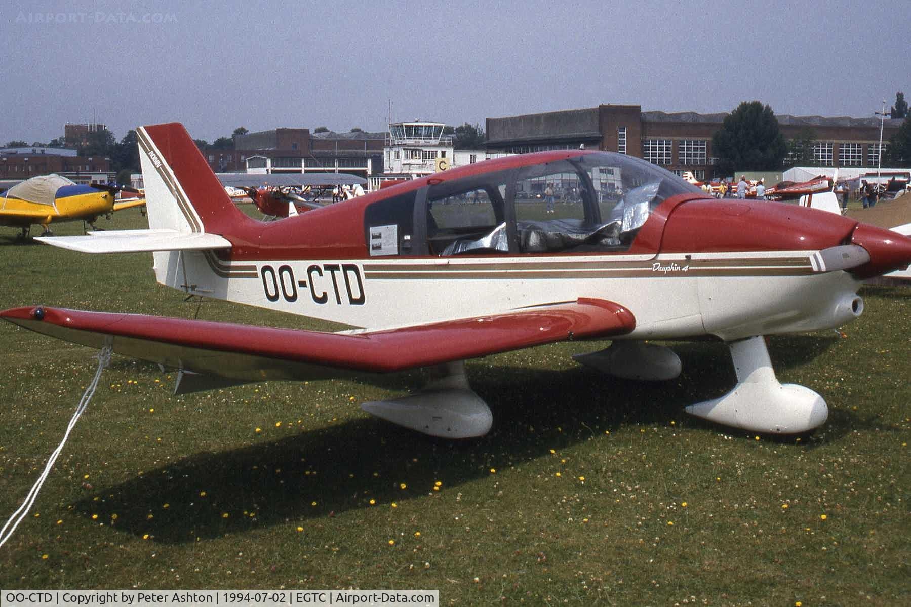 OO-CTD, Robin DR-400-140B 80 Major C/N 2201, Robin DR.400/140B. PFA Rally 1994