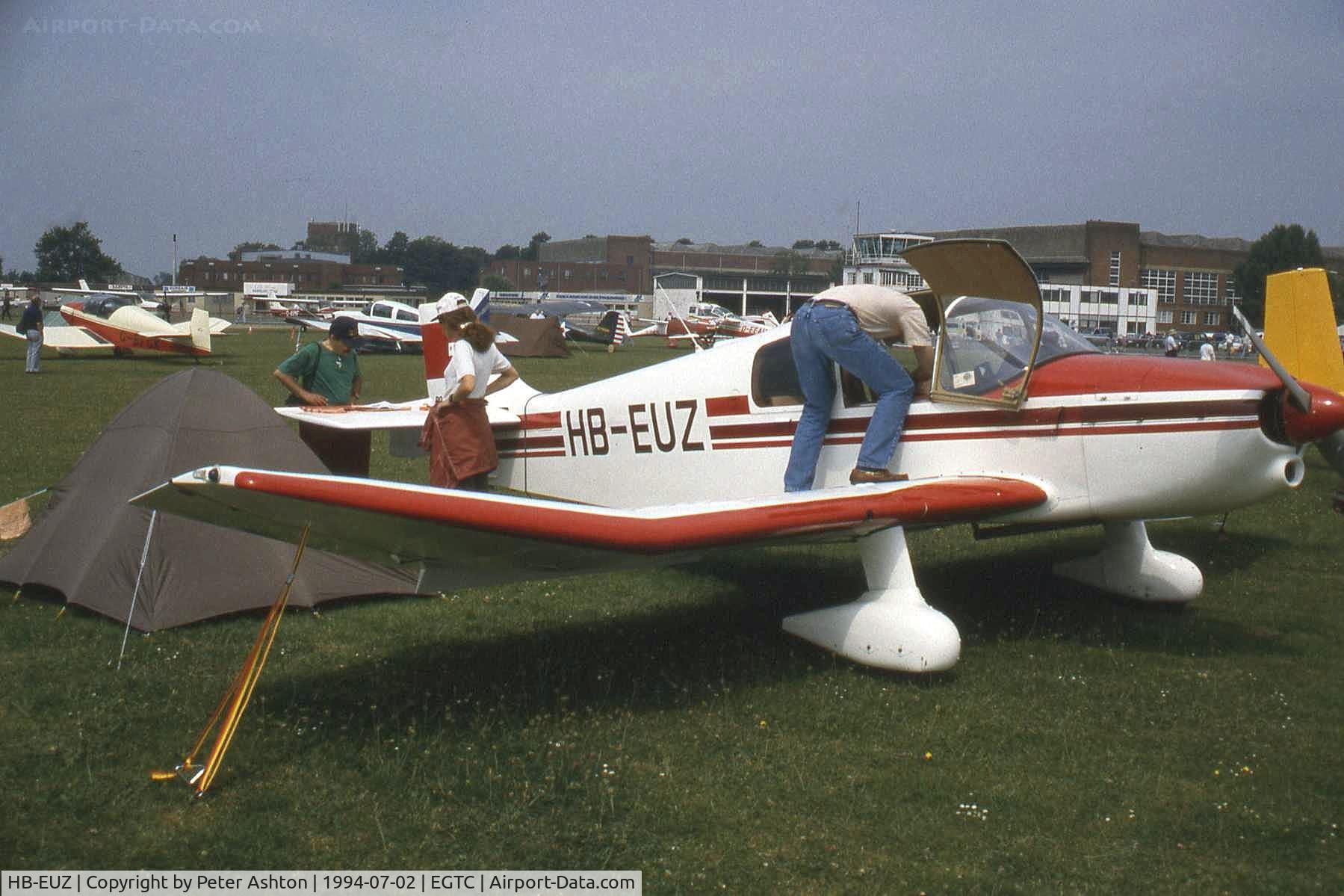 HB-EUZ, 1966 Jodel DR-250-160 Capitaine C/N 70, Jodel DR.250/160 Capitaine. PFA Rally 1994