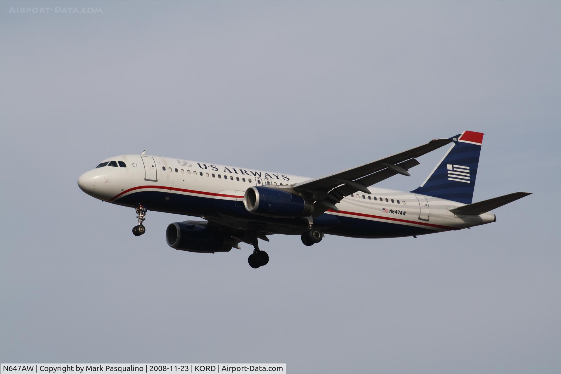 N647AW, 1997 Airbus A320-232 C/N 762, Airbus A320