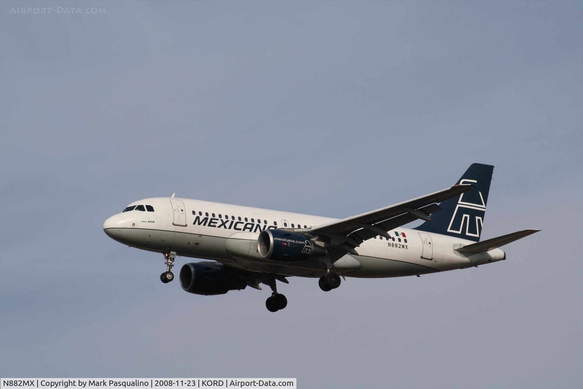 N882MX, 2003 Airbus A319-112 C/N 1882, Airbus A319