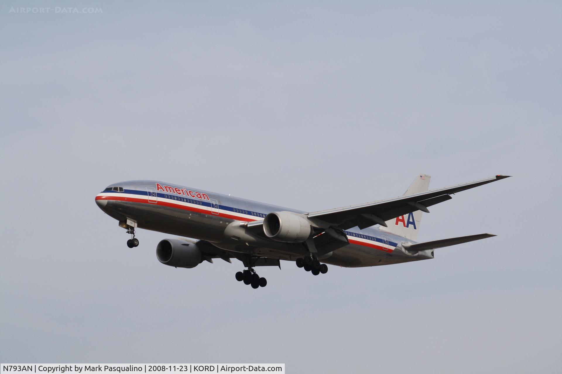 N793AN, 2000 Boeing 777-223 C/N 30255, Boeing 777-200