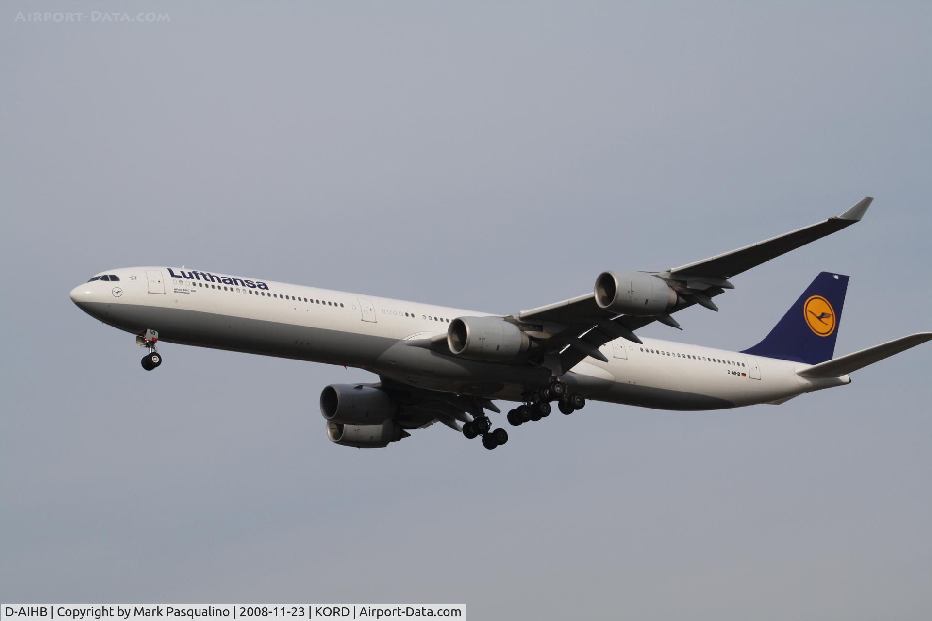 D-AIHB, 2003 Airbus A340-642 C/N 517, Airbus A340-600