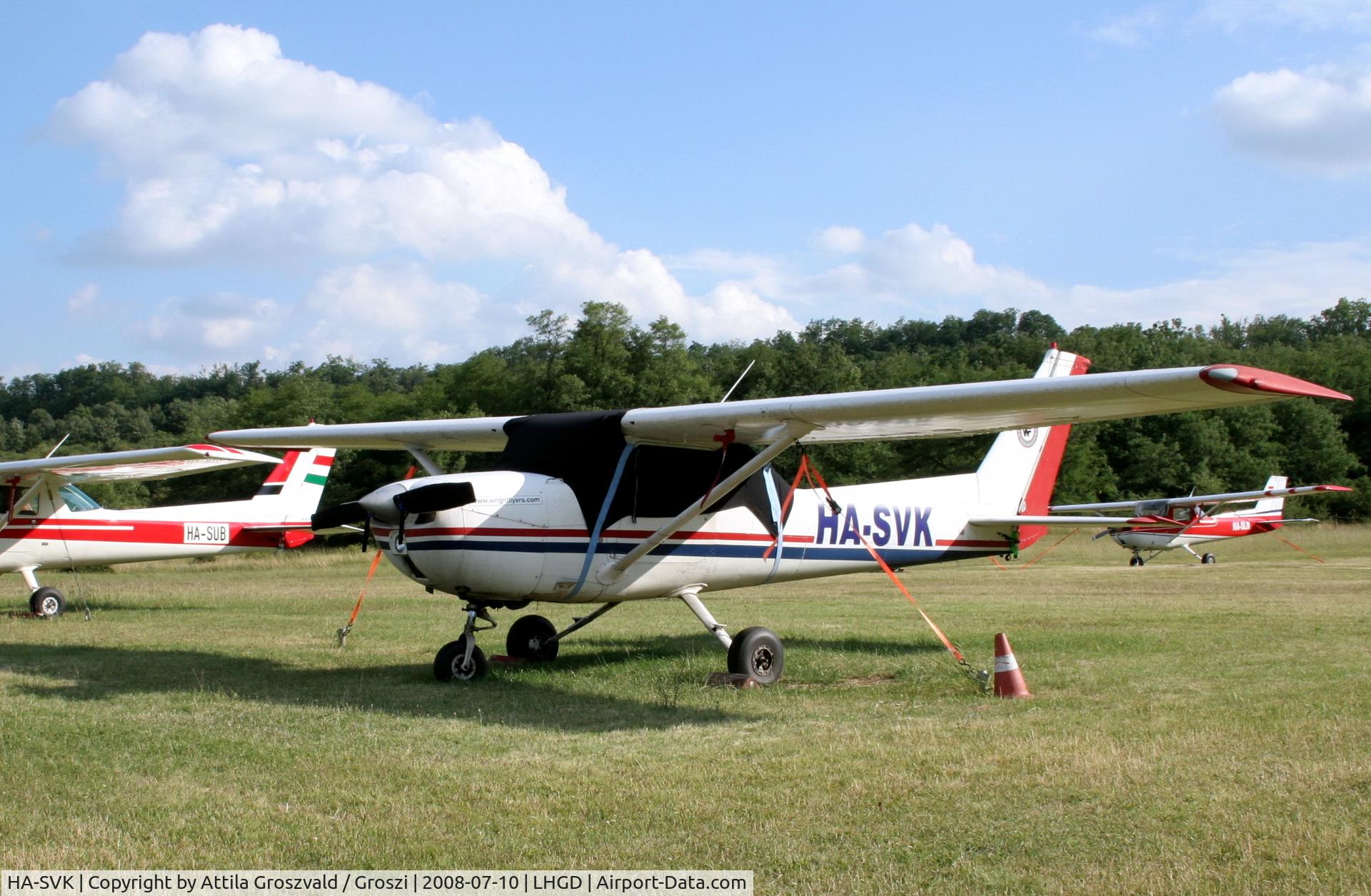 HA-SVK, 1976 Cessna 150M C/N 15078133, Gödöllö Airport / LHGD Hungary
