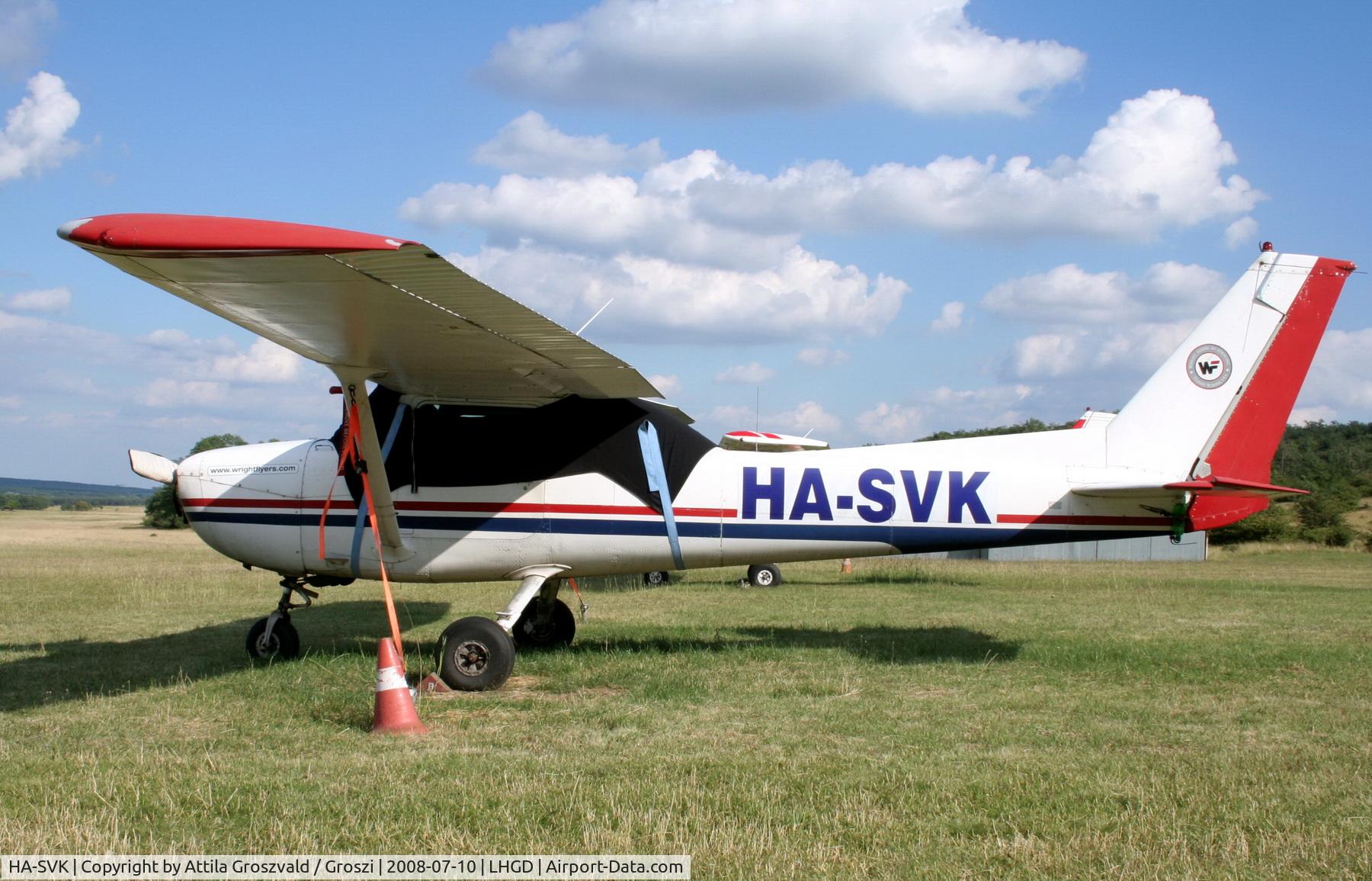 HA-SVK, 1976 Cessna 150M C/N 15078133, Gödöllö Airport / LHGD Hungary