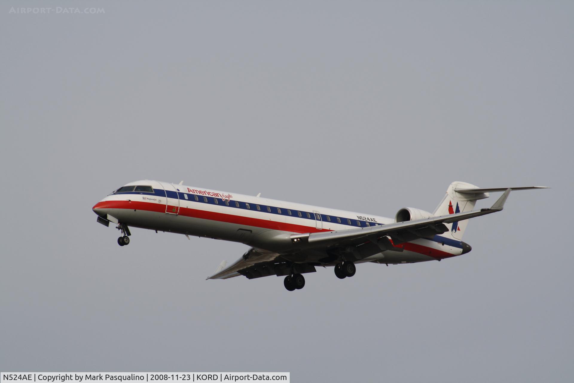 N524AE, 2004 Bombardier CRJ-701 (CL-600-2C10) Regional Jet C/N 10154, CL-600-2C10
