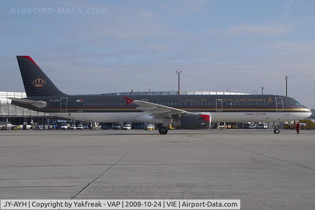 JY-AYH, 2006 Airbus A321-231 C/N 2793, Royal Jordanian Airbus 321