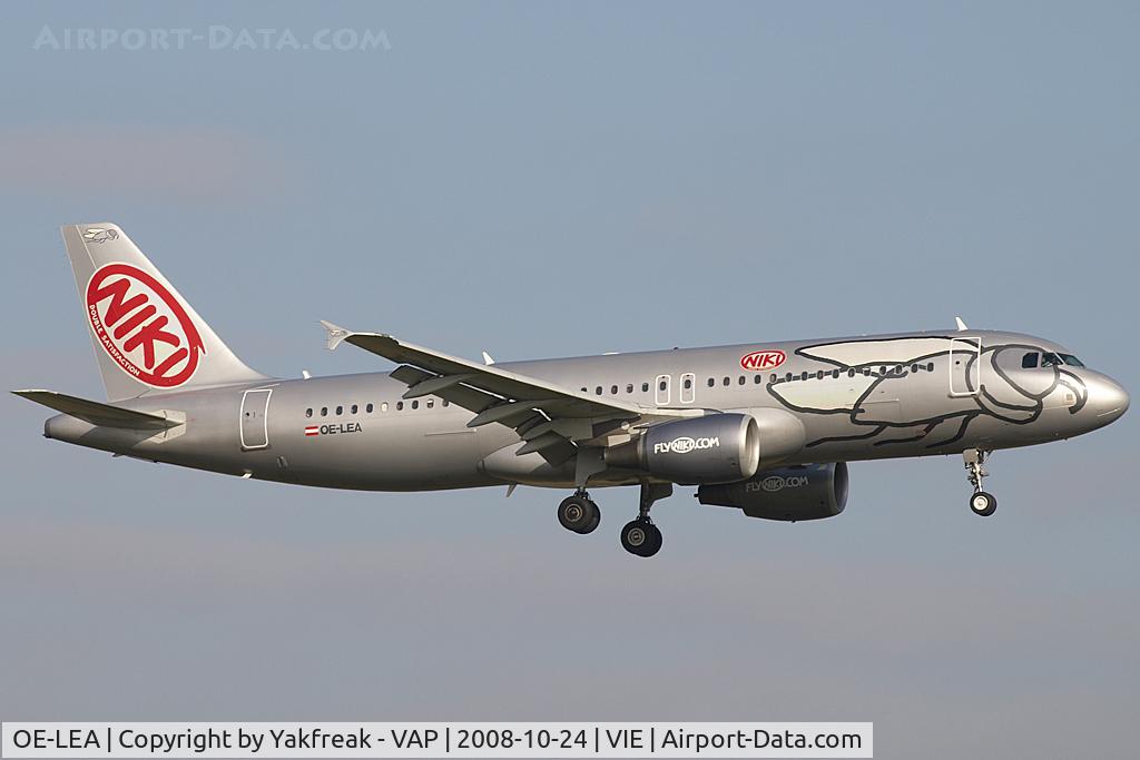 OE-LEA, 2005 Airbus A320-214 C/N 2529, Fly Niki AIrbus 320