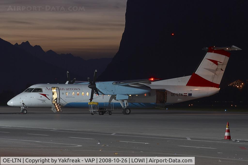 OE-LTN, 1998 De Havilland Canada DHC-8-314Q Dash 8 C/N 531, Austrian Arrows Dash 8-300