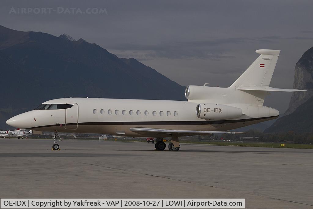 OE-IDX, 2006 Dassault Falcon 900DX C/N 604, Falcon 900