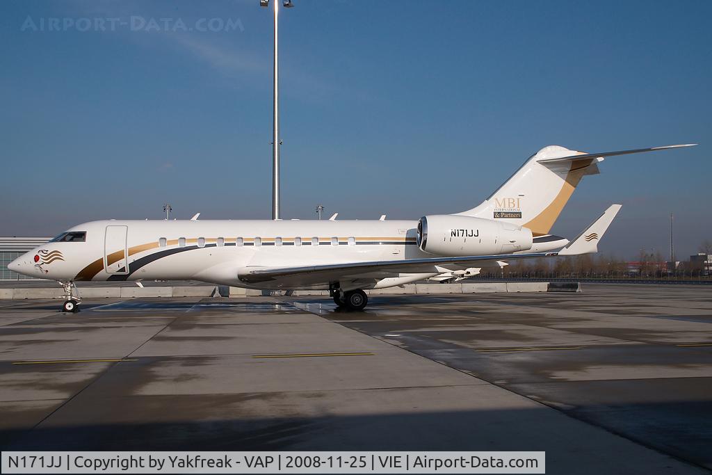 N171JJ, 2006 Bombardier BD-700-1A11 Global Express 5000 C/N 9209, Globalexpress 5000