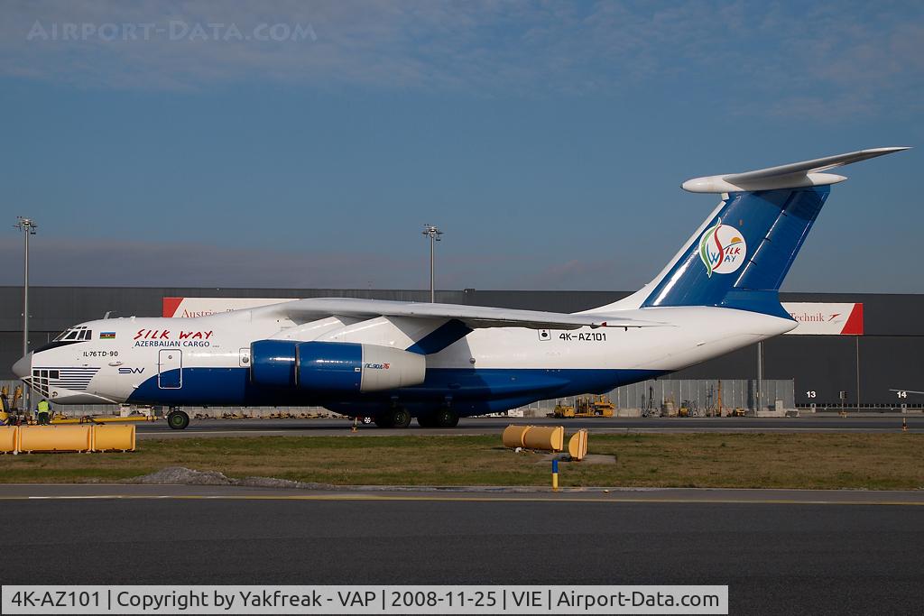4K-AZ101, 1997 Ilyushin Il-76TD-90VD C/N 1063420716, Silkway Iljuschin 76