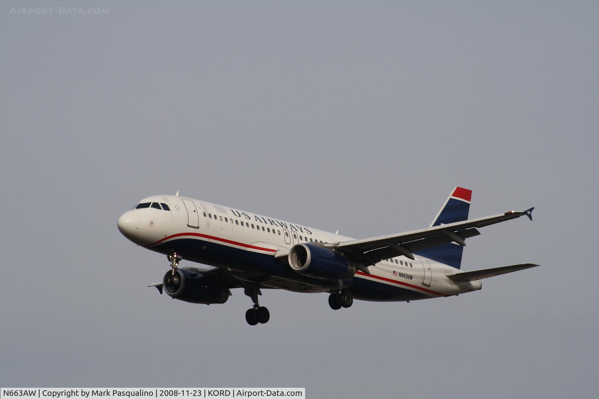 N663AW, 2001 Airbus A320-232 C/N 1419, Airbus A320