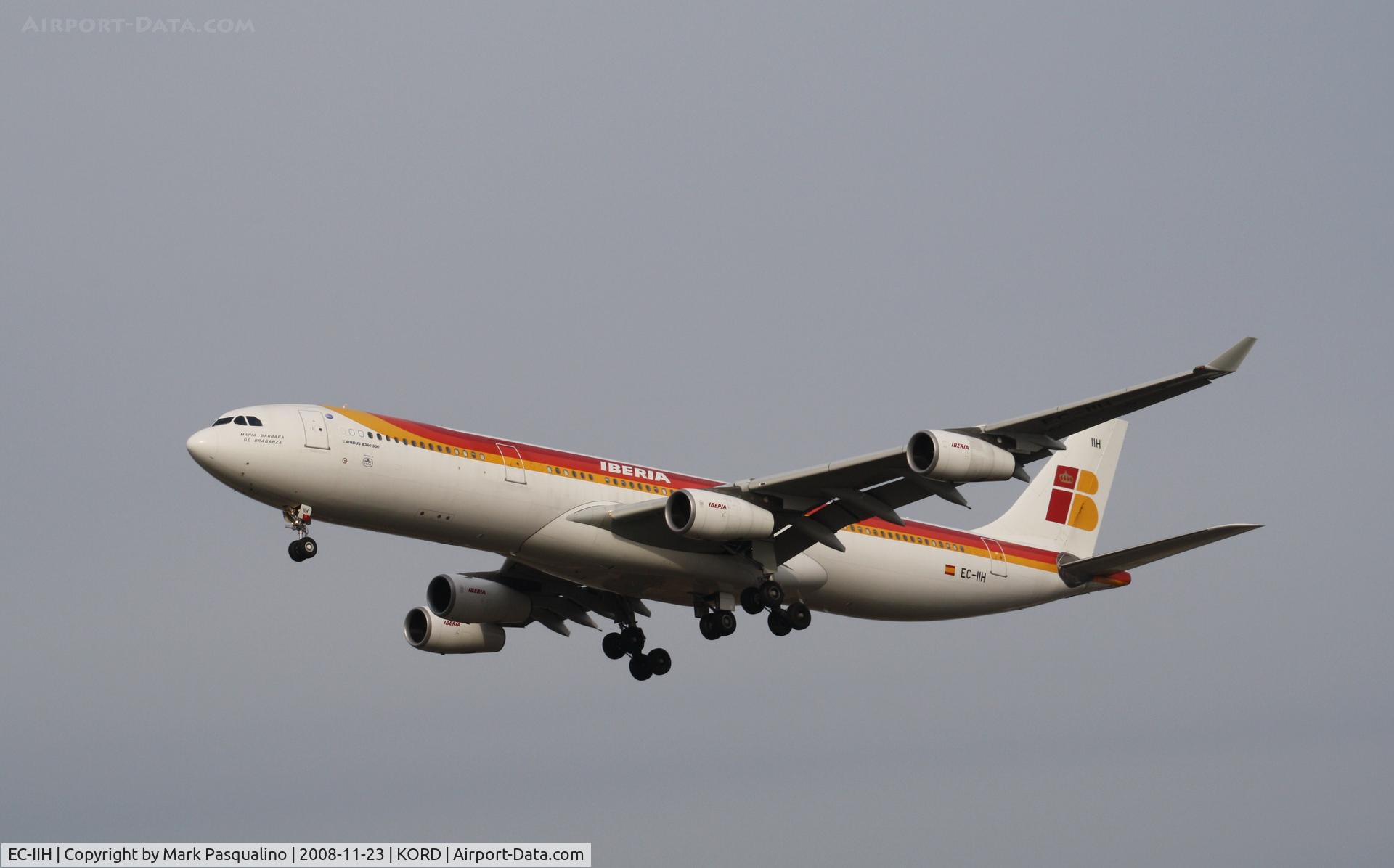 EC-IIH, 2003 Airbus A340-313 C/N 483, Airbus A340-300