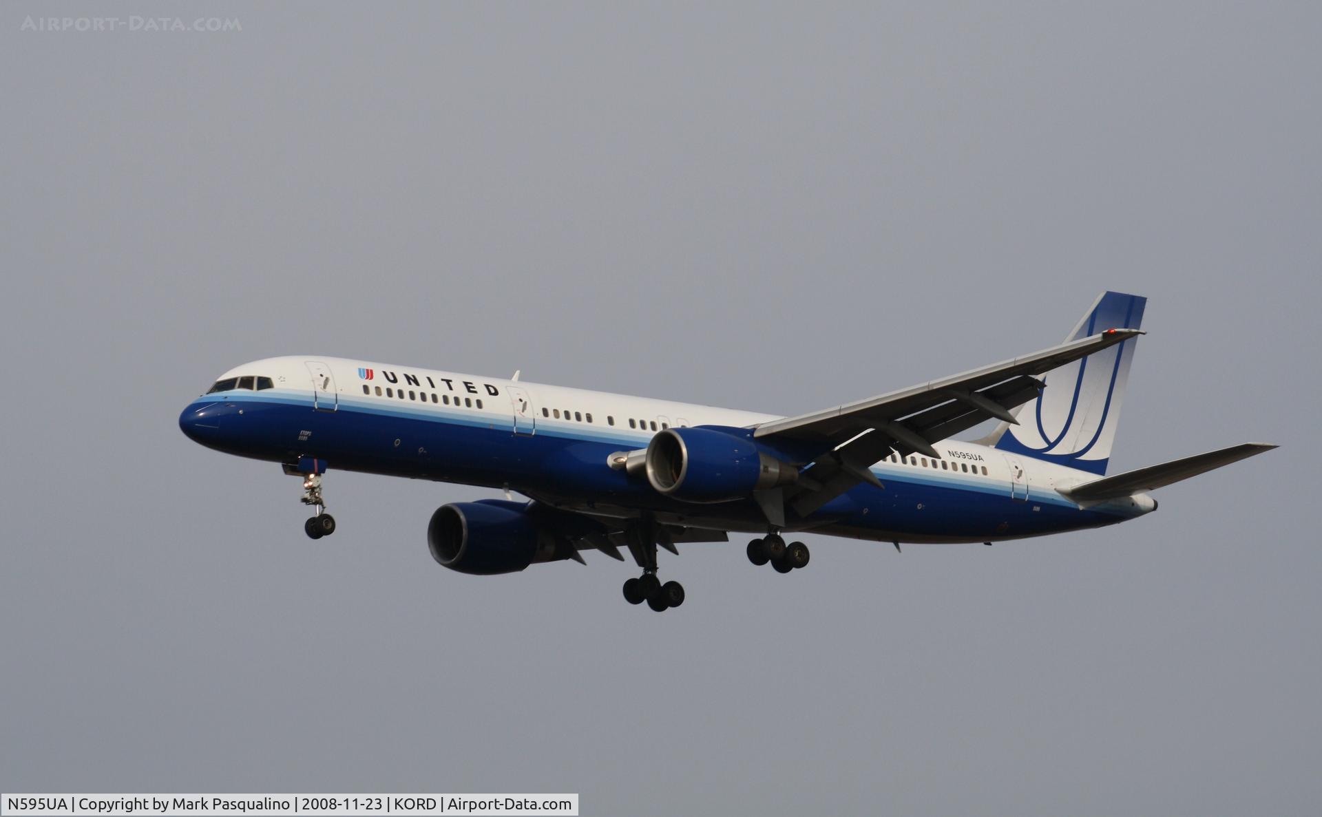 N595UA, 1998 Boeing 757-222 C/N 28748, Boeing 757-200