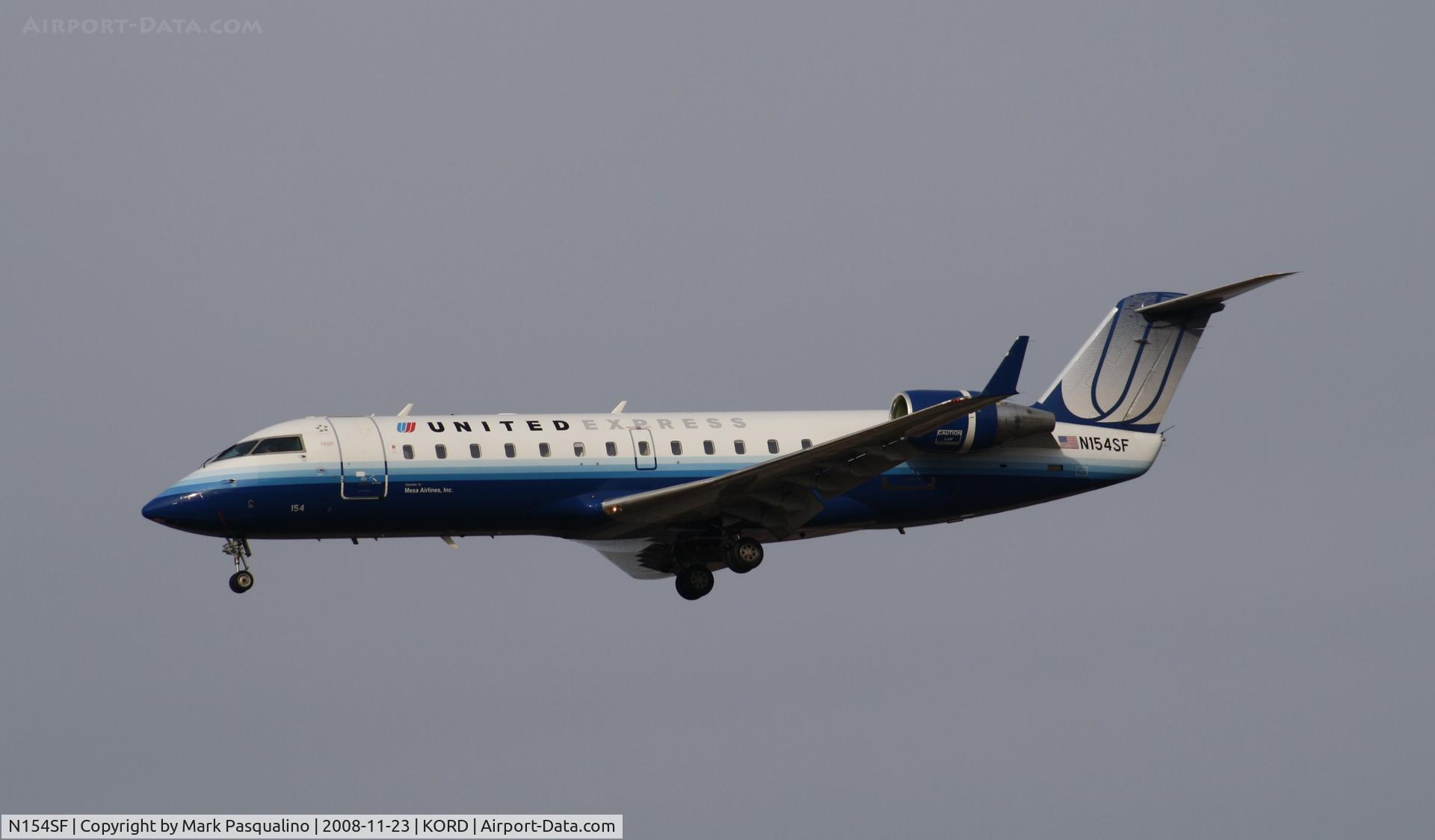N154SF, 1996 Canadair CRJ-200LR (CL-600-2B19) C/N 7154, CL-600-2B19
