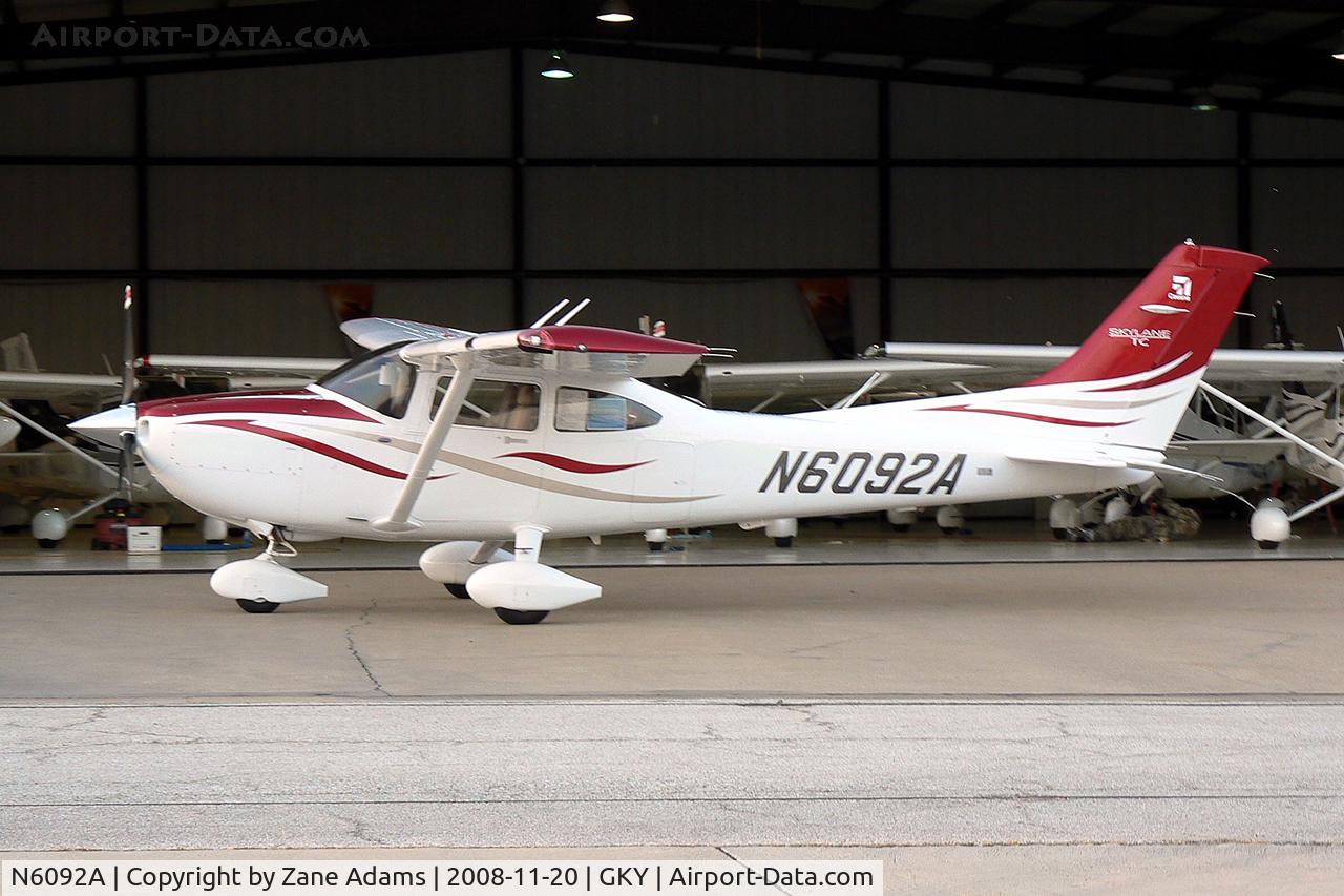 N6092A, 2008 Cessna T182T Turbo Skylane C/N T18208825, At Arlington Municipal - Cessna 182T