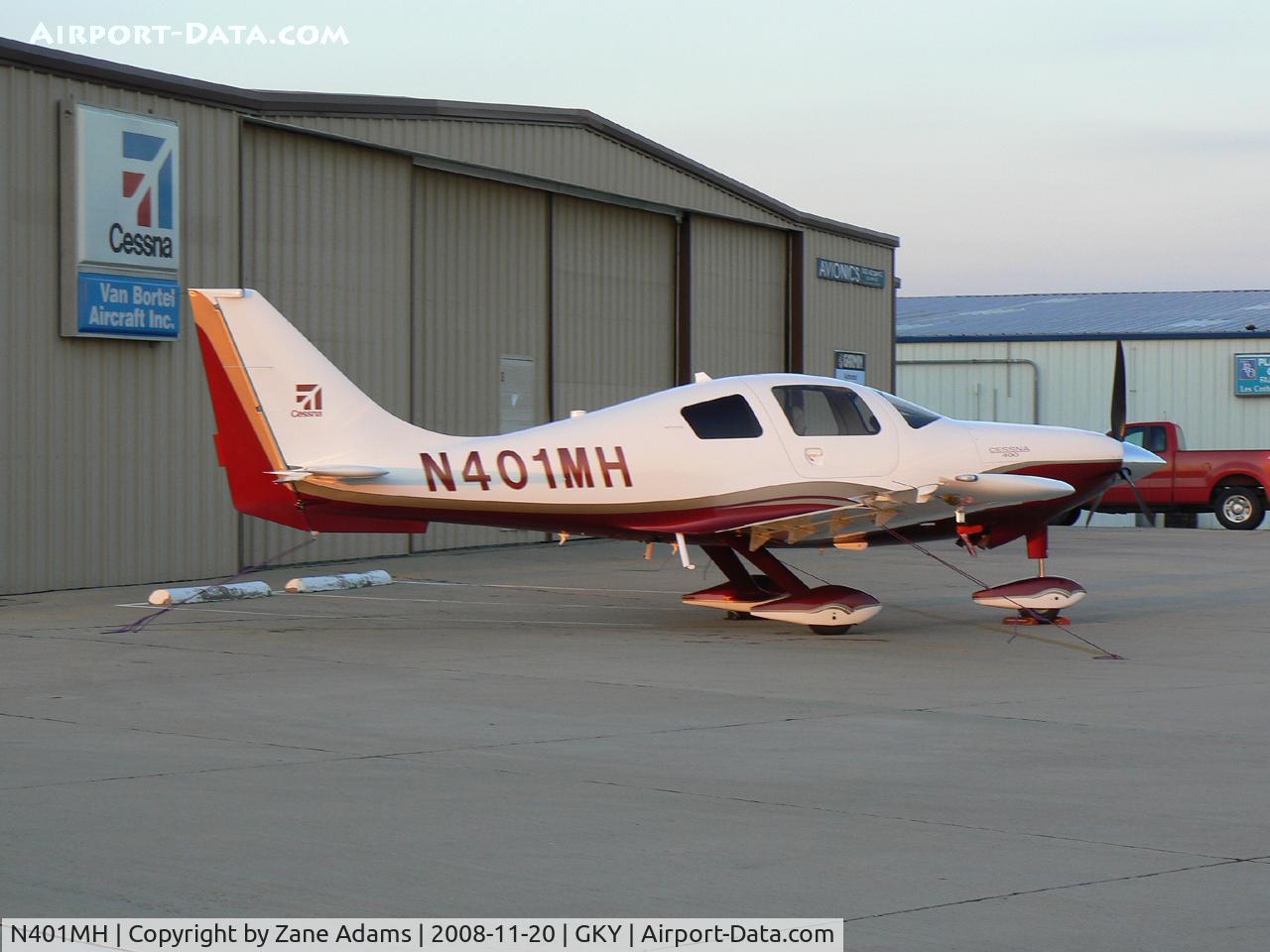 N401MH, 2008 Cessna LC41-550FG C/N 411057, At Arlington Municipal - Cessna 400