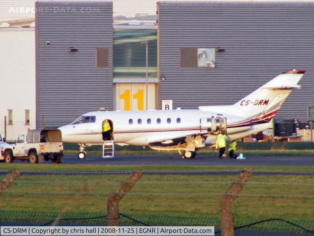 CS-DRM, 2006 Raytheon Hawker 800XP C/N 258771, during ground running engine tests