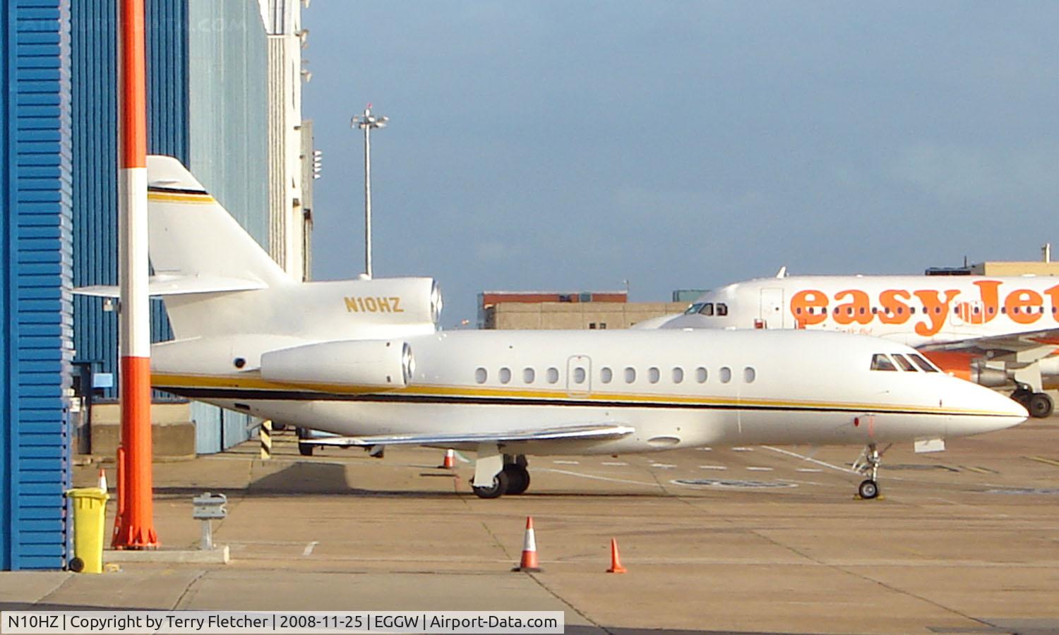 N10HZ, 1999 Dassault Falcon 900EX C/N 57, Falcon 900Ex at Luton