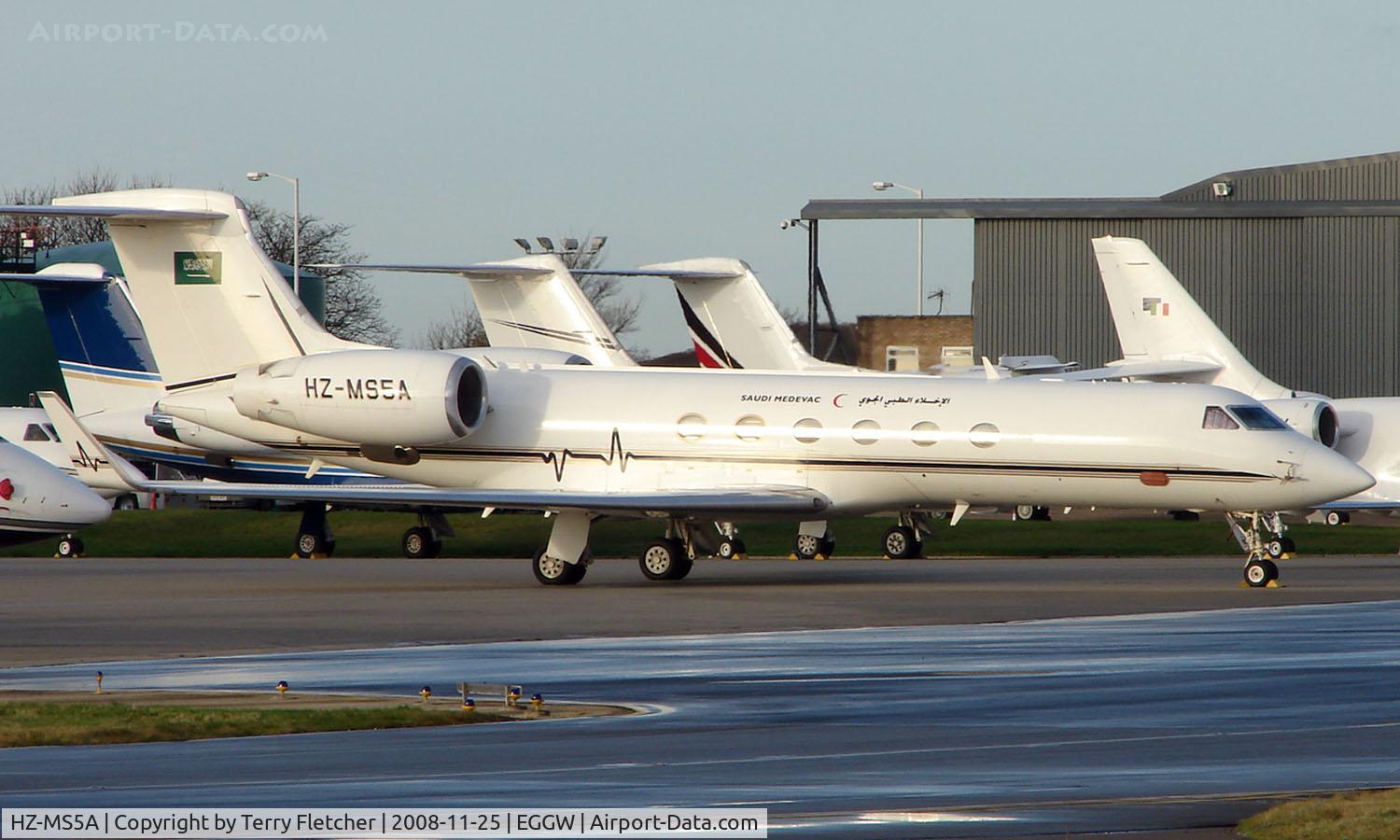 HZ-MS5A, 2001 Gulfstream Aerospace 5 C/N 644, Saudi Gulfstream V at Luton