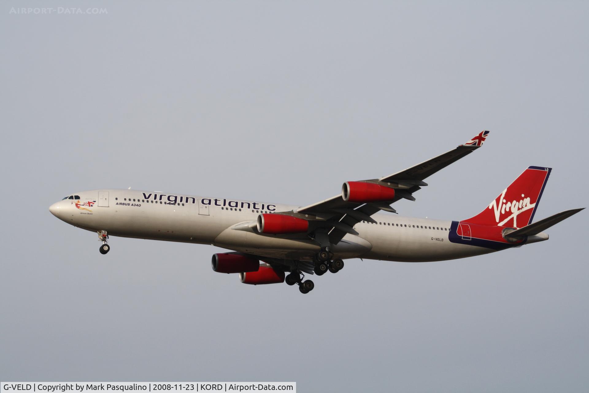 G-VELD, 1998 Airbus A340-313X C/N 214, Airbus A340-300