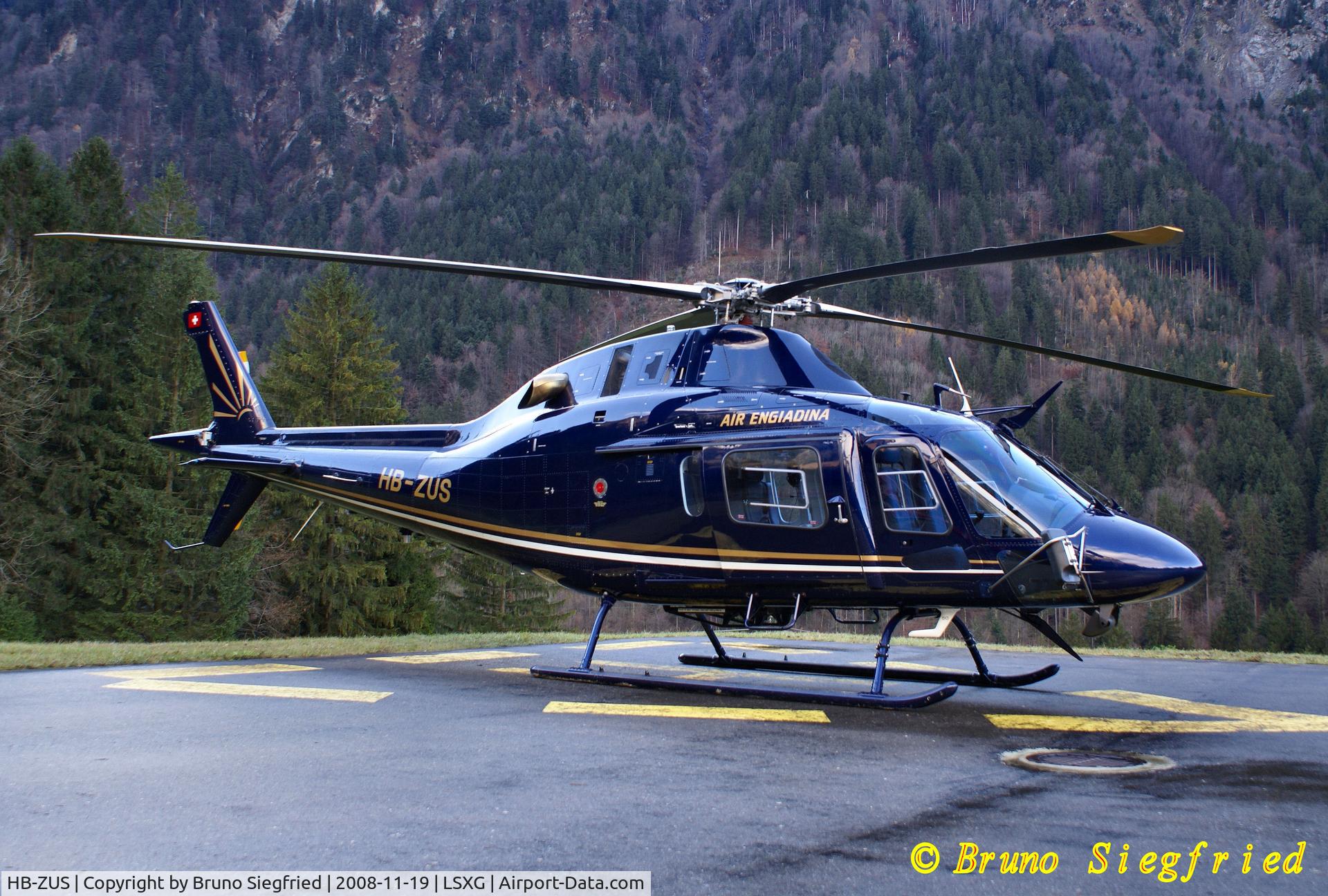 HB-ZUS, 2008 Agusta A-119 Koala C/N 14707, Gsteigwiler Heliport