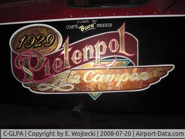 C-GLPA, 1985 Pietenpol Air Camper C/N LTPAC001, Pietenpol GN-1 Aircamper 100 hp