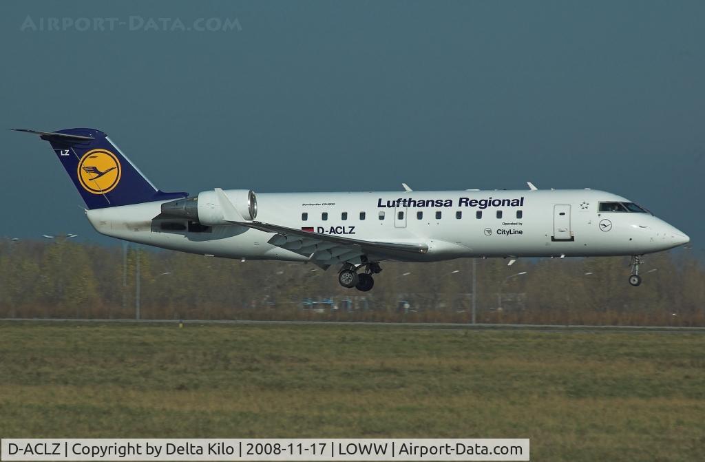 D-ACLZ, 1996 Canadair CRJ-200LR (CL-600-2B19) C/N 7121, Lufthansa Cityline CRJ-200LR