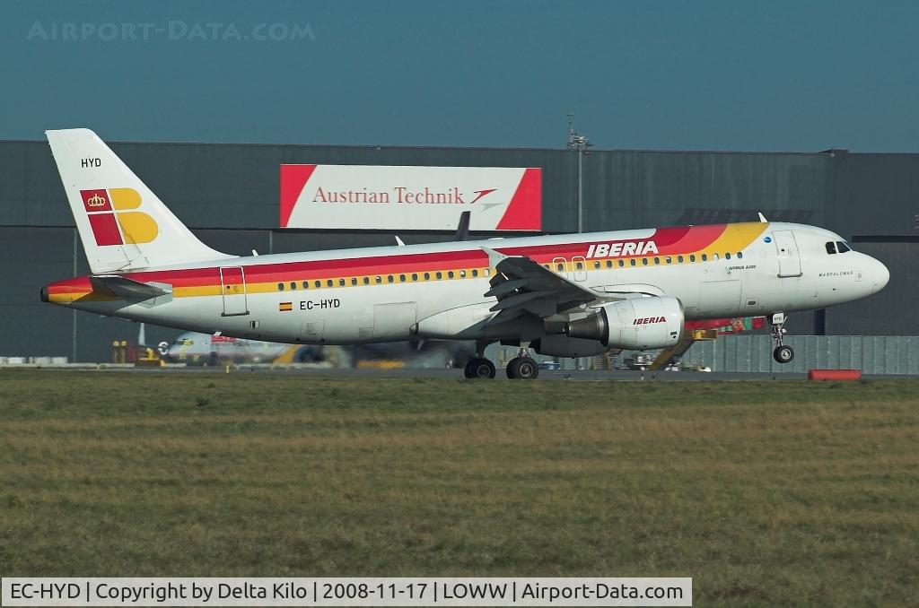 EC-HYD, 2000 Airbus A320-214 C/N 1288, Iberia A320-214
