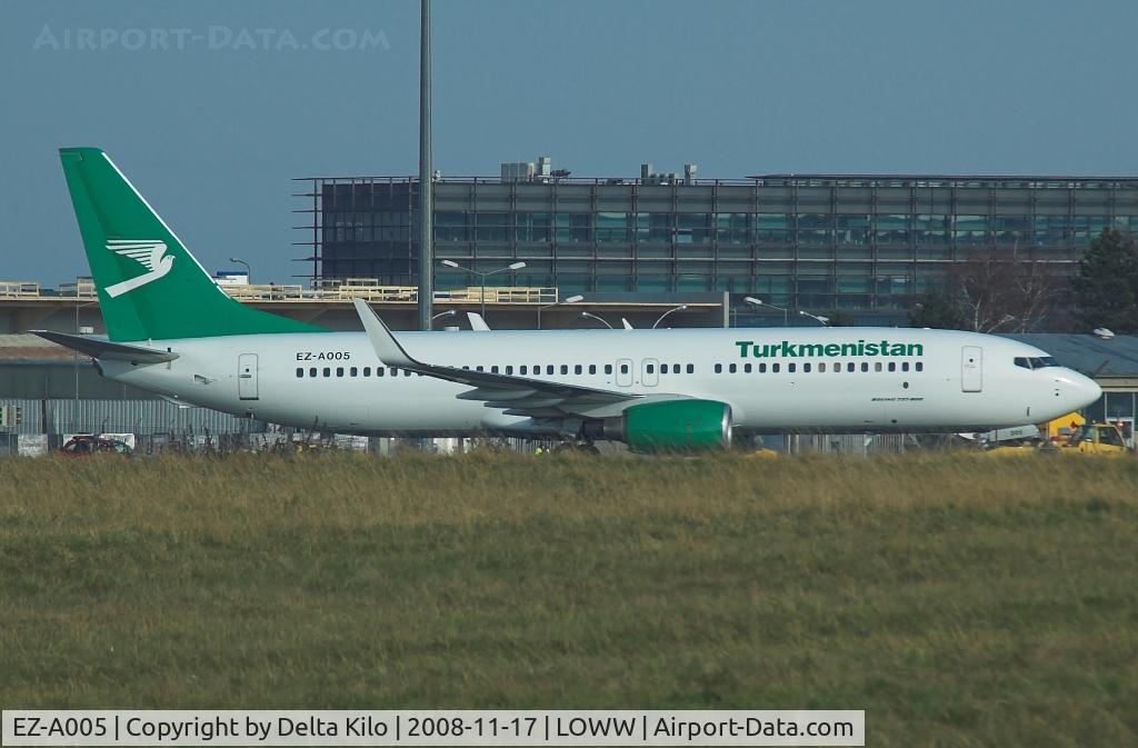 EZ-A005, 2007 Boeing 737-82K C/N 36089, Boeing 737-82K/W   Turkmenistan Airlines
