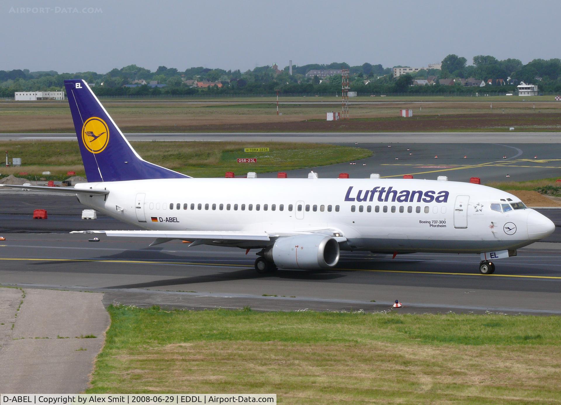 D-ABEL, 1991 Boeing 737-330 C/N 25415, Boeing B737-330 D-ABEL Lufthansa
