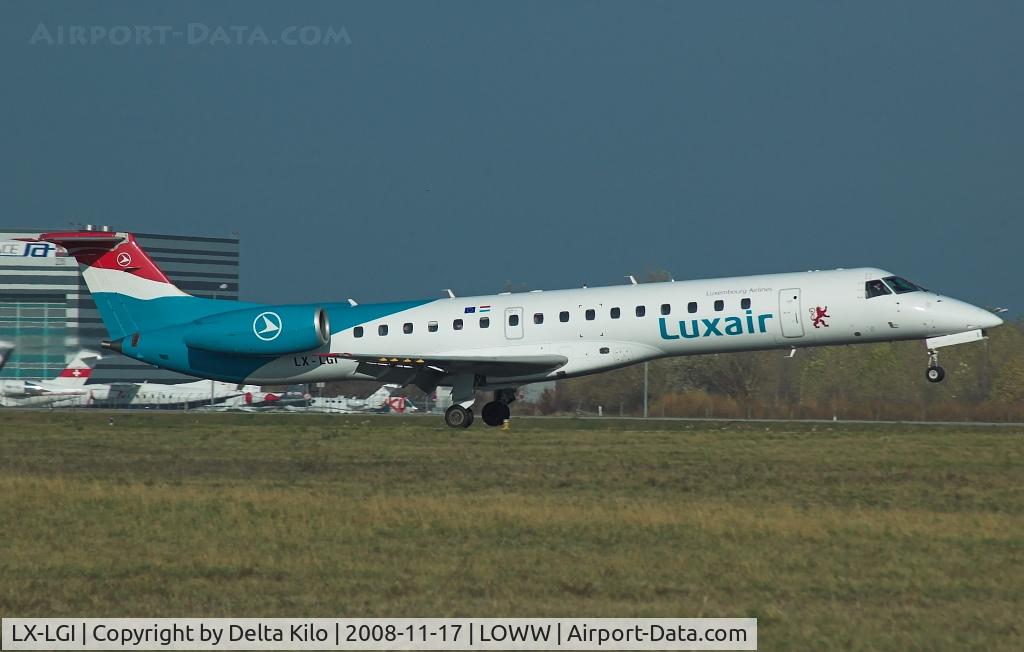 LX-LGI, 2000 Embraer EMB-145LU (ERJ-145LU) C/N 145369, LUXAIR Embraer 135LR
